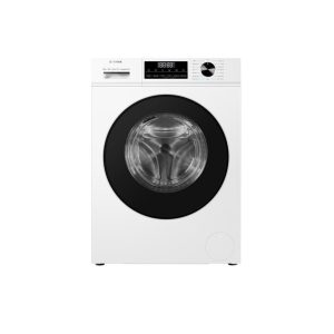 White washer with black door