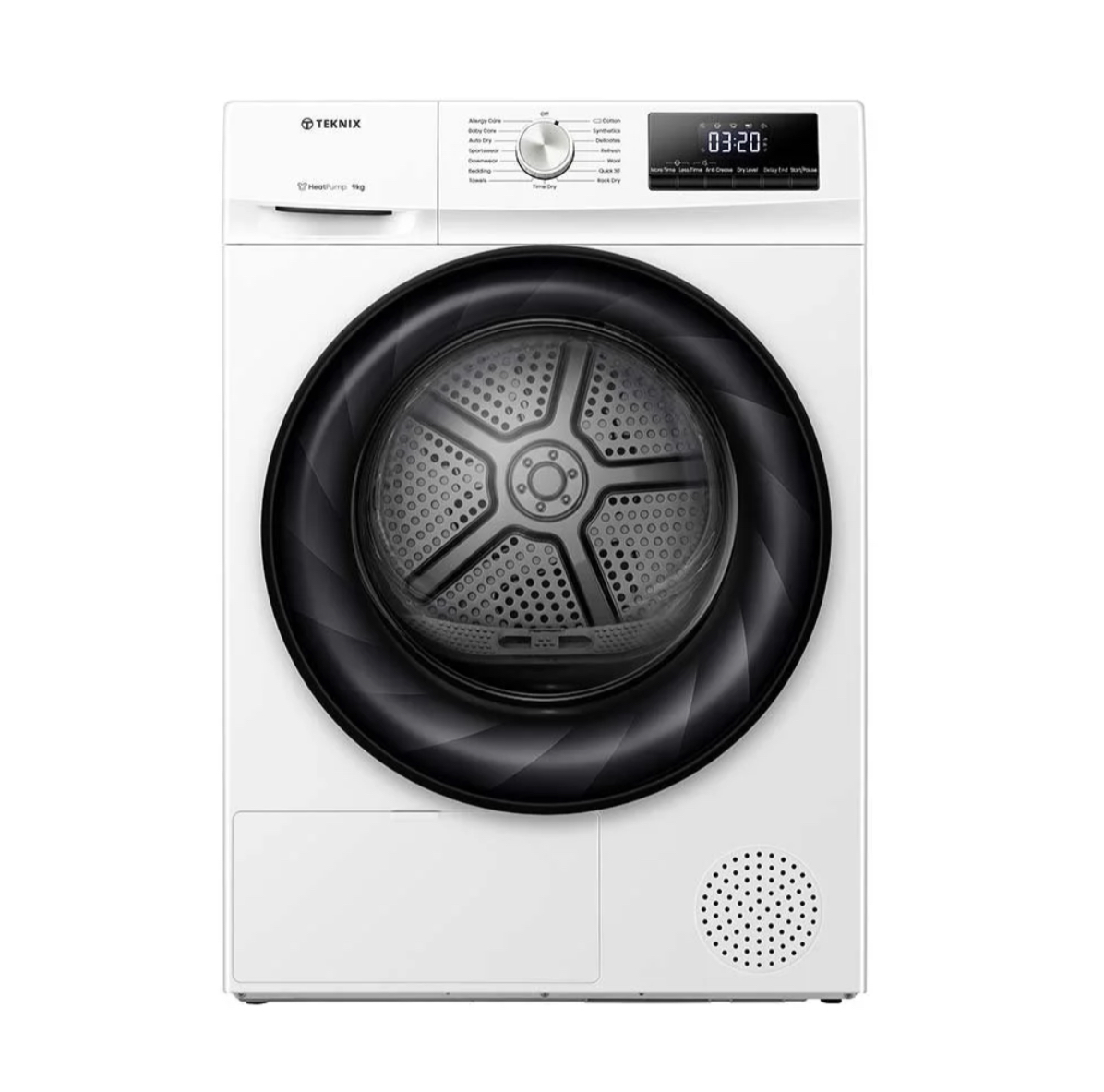 Black energy-efficient washer dryer Doncaster